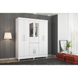 Guarda-Roupa-Casal-Munique-8-Portas-E-Espelho-Elite-Branco---Demobile-1