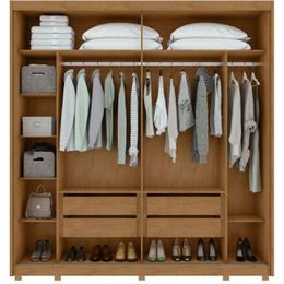 Guarda-Roupa-Velaris-230-2-Portas-Com-Espelho-E-Pe-Amendoa-Off-White---Lopas-1
