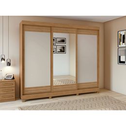 Guarda-Roupa-Nice-3-Portas-Com-Espelho-E-Pes-Amendoa-Clean-E-Off-White---Lopas-1