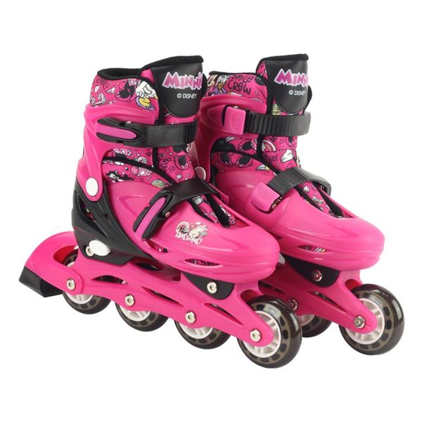 Kit-Patins-Inline-4-Rodas-Tamanho-32-35-Minnie---Bbr-0
