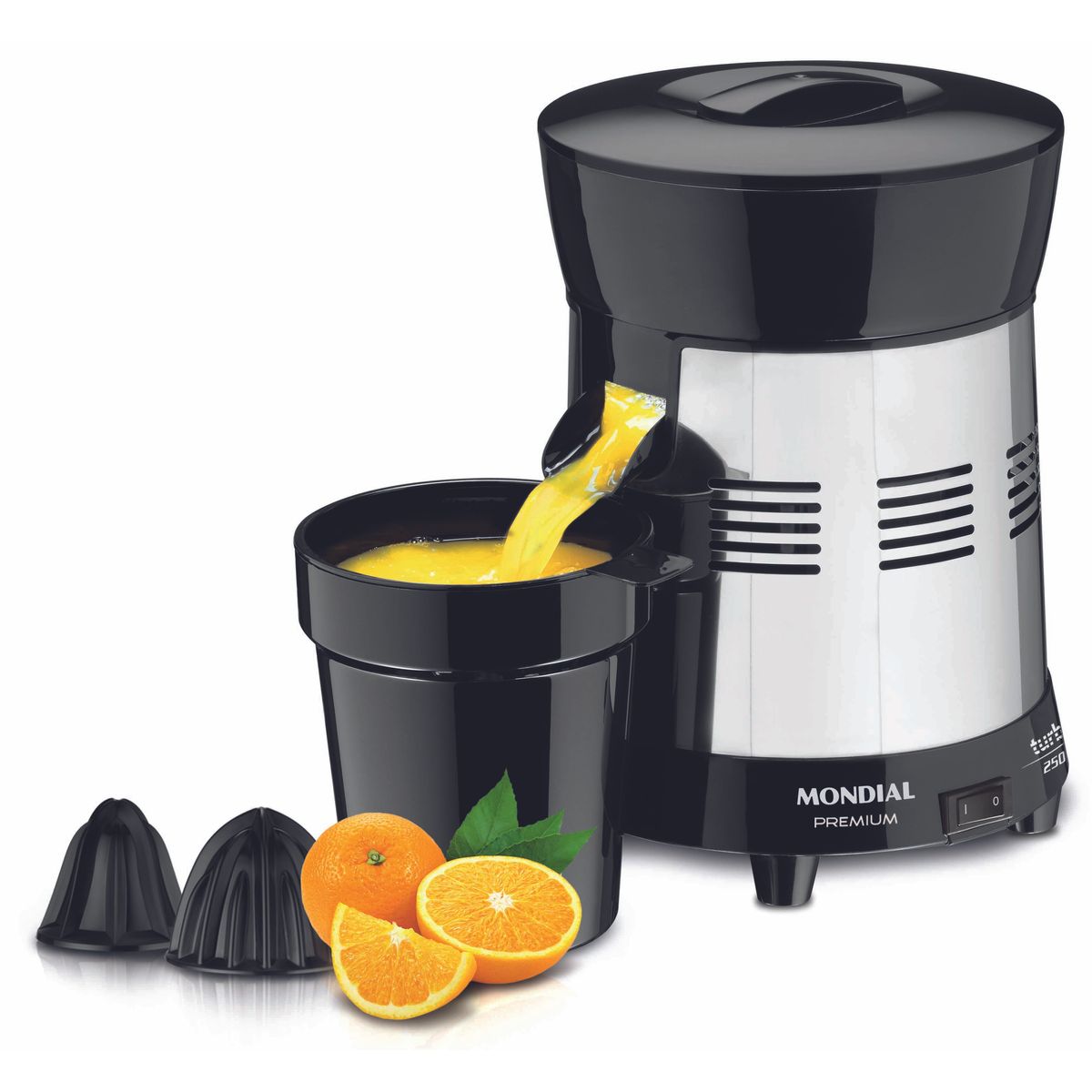 Extrator-De-Sucos-Turbo-Premium-Preto-Inox-250w-Bivolt-E-10---Mondial-0