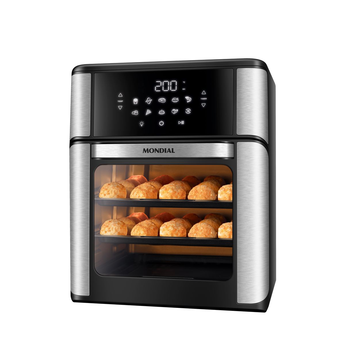 Air-Fryer-12l-Mondial-127v-Preto-Inox-Afon-12l-Bi-0