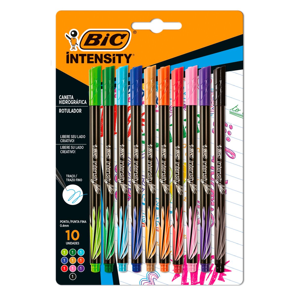 Caneta-Intensity-Fine--0-4-Mm--Vinho--1-Unidade---Bic-Intensity-0