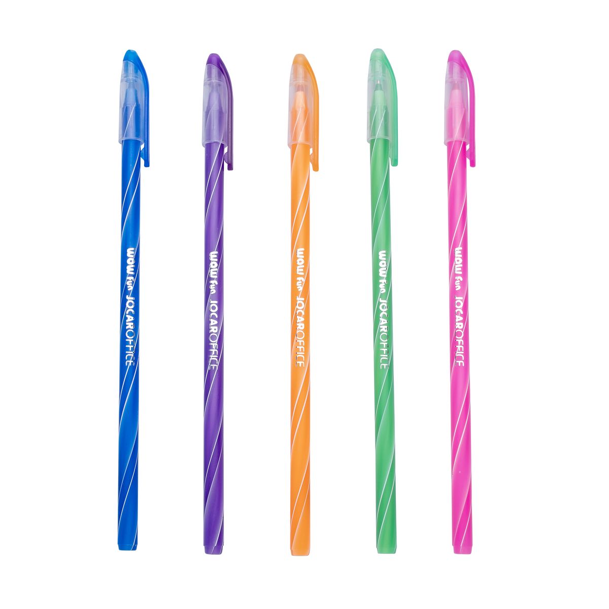 Caneta-Esferografica-Perfumada-Wow-Fun-Ponta-0-7---Estojo-Com-5-Unidades---Jocar-Office-1