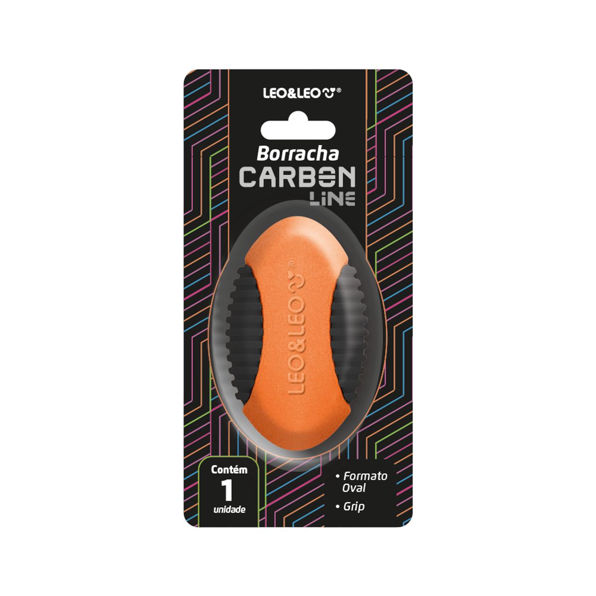 Borracha-Oval-Com-Grip-Carbon-Line---Caixa-Com-12-Blisters-Cores-Sortidas---Leo-Leo-0