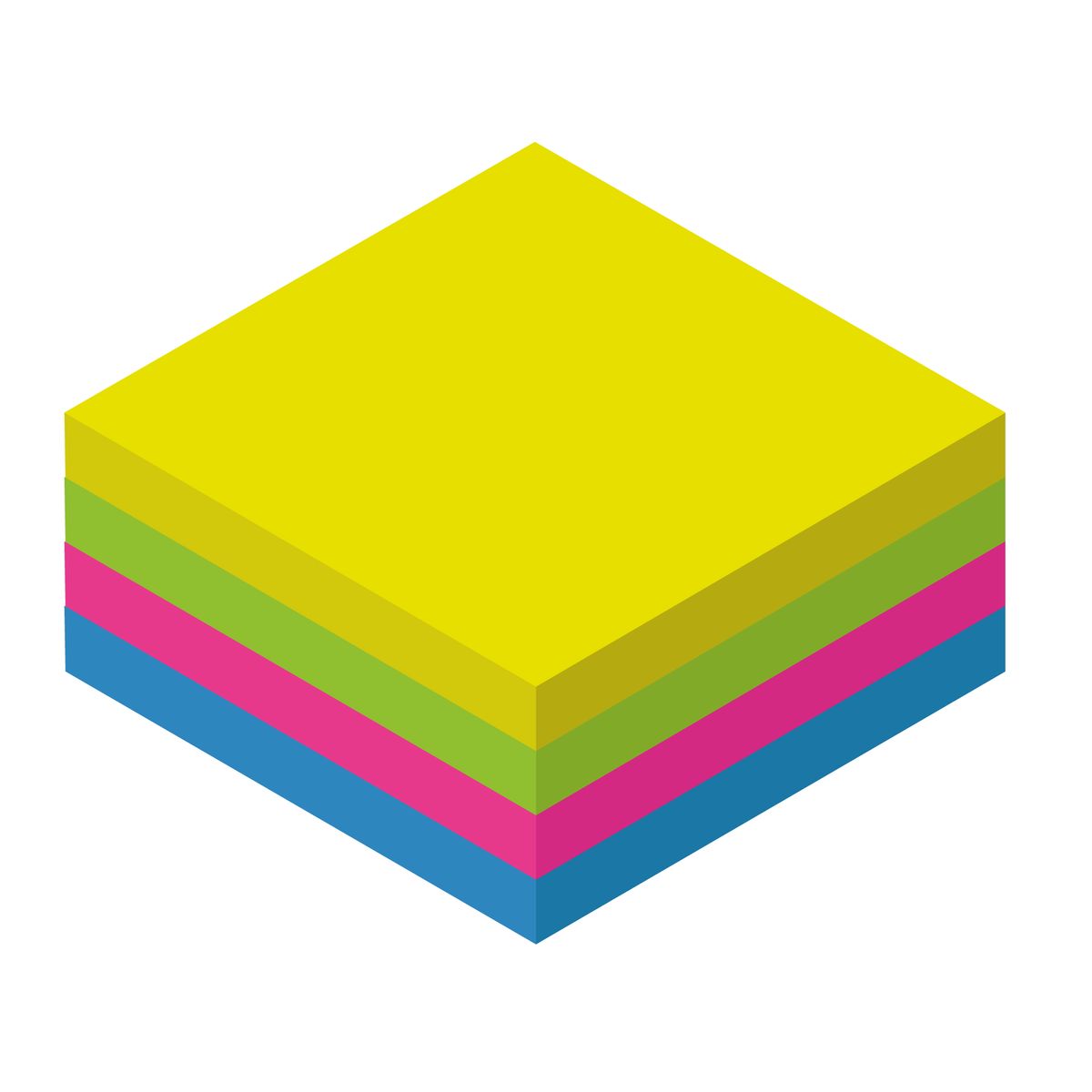 Bloco-Adesivo-Cubo-Colorido-76mmx76mm-400-Folhas---Jocar-Office-1