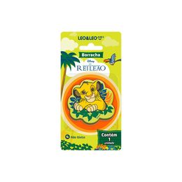 Borracha-Decorada-Rei-Le-o-Blister-Com-1-Unidade---Leo-Leo-1