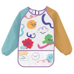 Avental-Infantil-Com-Bolso-E-Manga-Comprida-Colorjoy---Blister-Com-1-Unidade---Leo-Leo-1