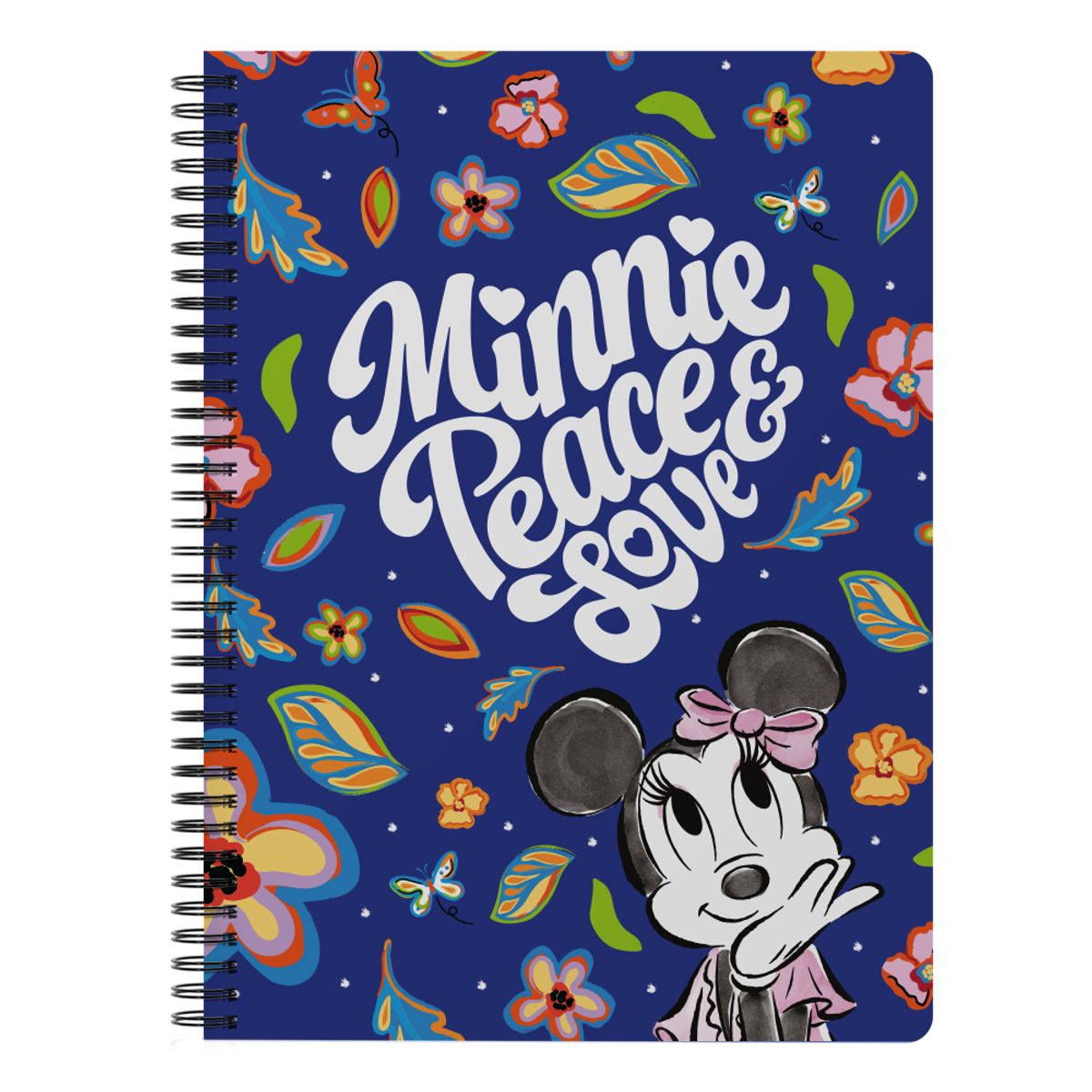 Caderno-Singular-Universit-rio-10-Mat-rias-Minnie---Flores-160-Folhas---Culturama-0