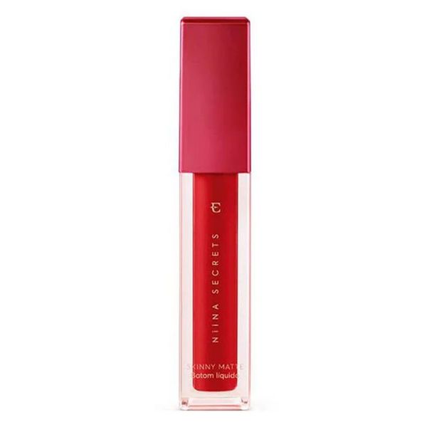 Batom-Matte-Eudora-Skinny-Vermelho-Hibisco-5ml---Niina-Secrets-0