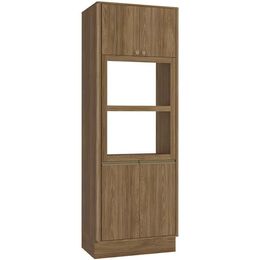 Paneleiro-Curve-4-Portas-80cm-Mdf-Nogueira-Kappesberg-0