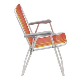 Cadeira-De-Praia-Samoa-Alta-Em-Alum-nio-Com-Assento-Laranja-E-Amarelo---Tramontina-1