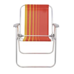 Cadeira-De-Praia-Samoa-Alta-Em-Alum-nio-Com-Assento-Laranja-E-Amarelo---Tramontina-6