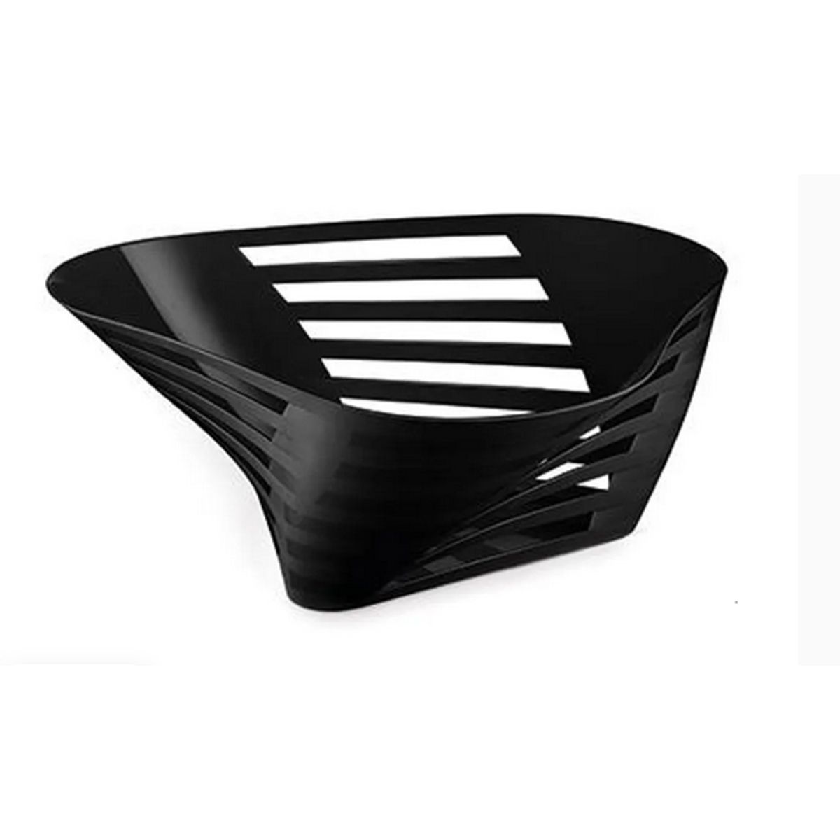 Fruteiras-De-Mesa-Slim-Preto-Solido-Plastico---Uz-0