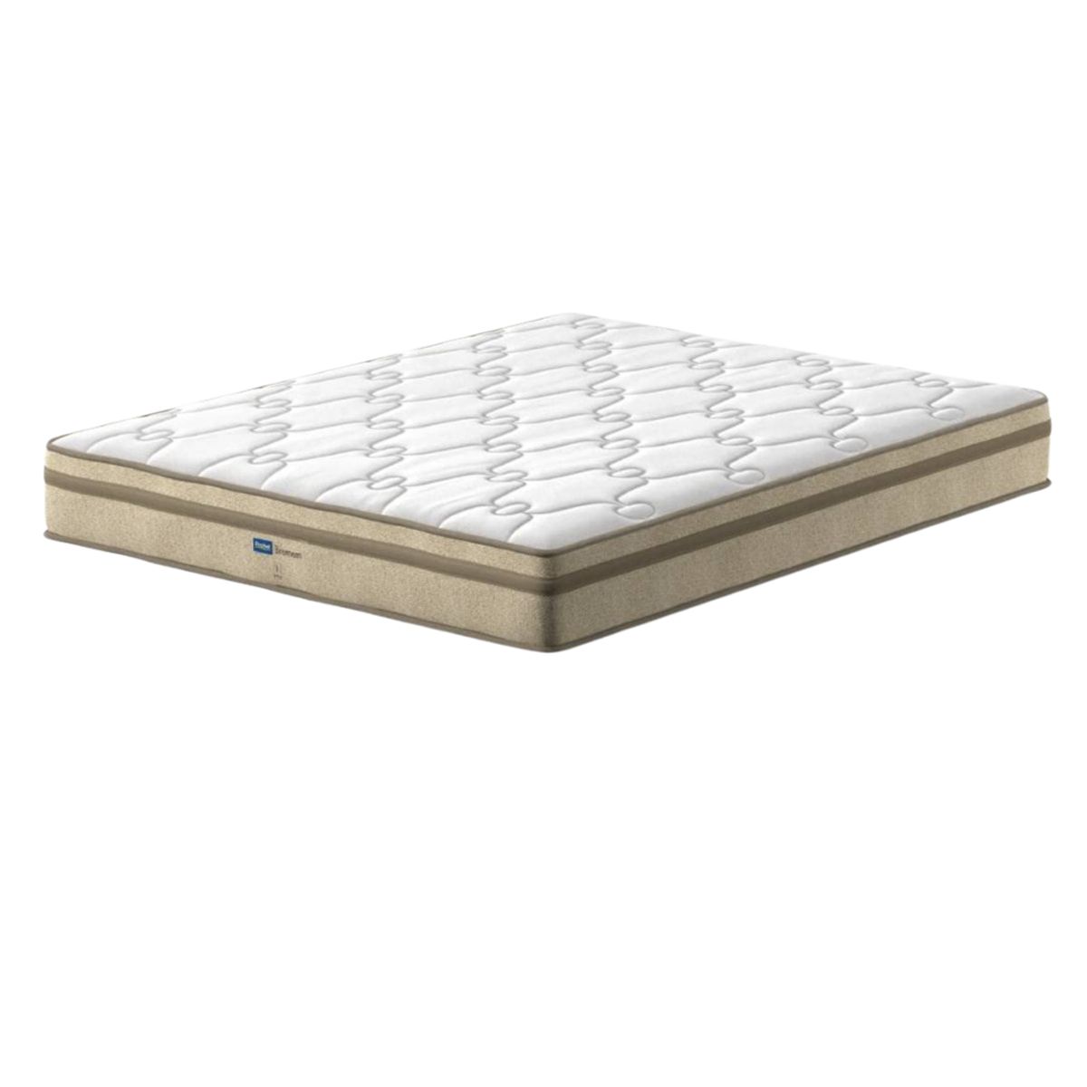 Colchao-Queen-Bremem-Cx-Ep-Ct8-Branco-Com-Bege-26x158x198---Probel-0