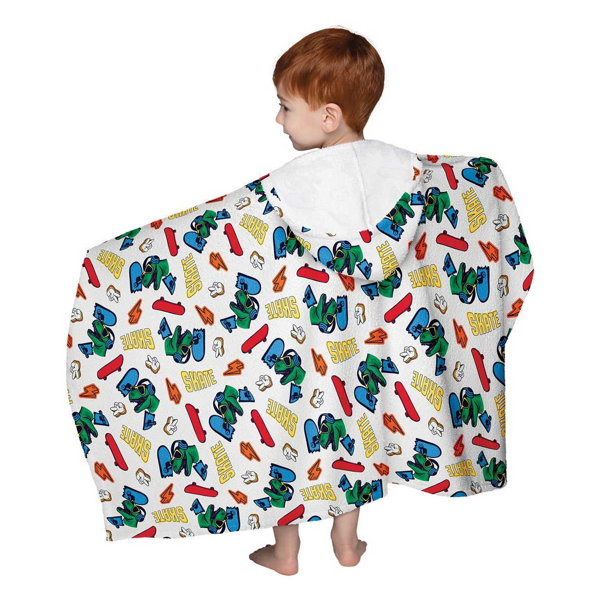 Toalha-De-Banho-Infantil-Felpuda-Estampada-Com-Capuz-Unicornio-70x130-Cm---Lepper-0