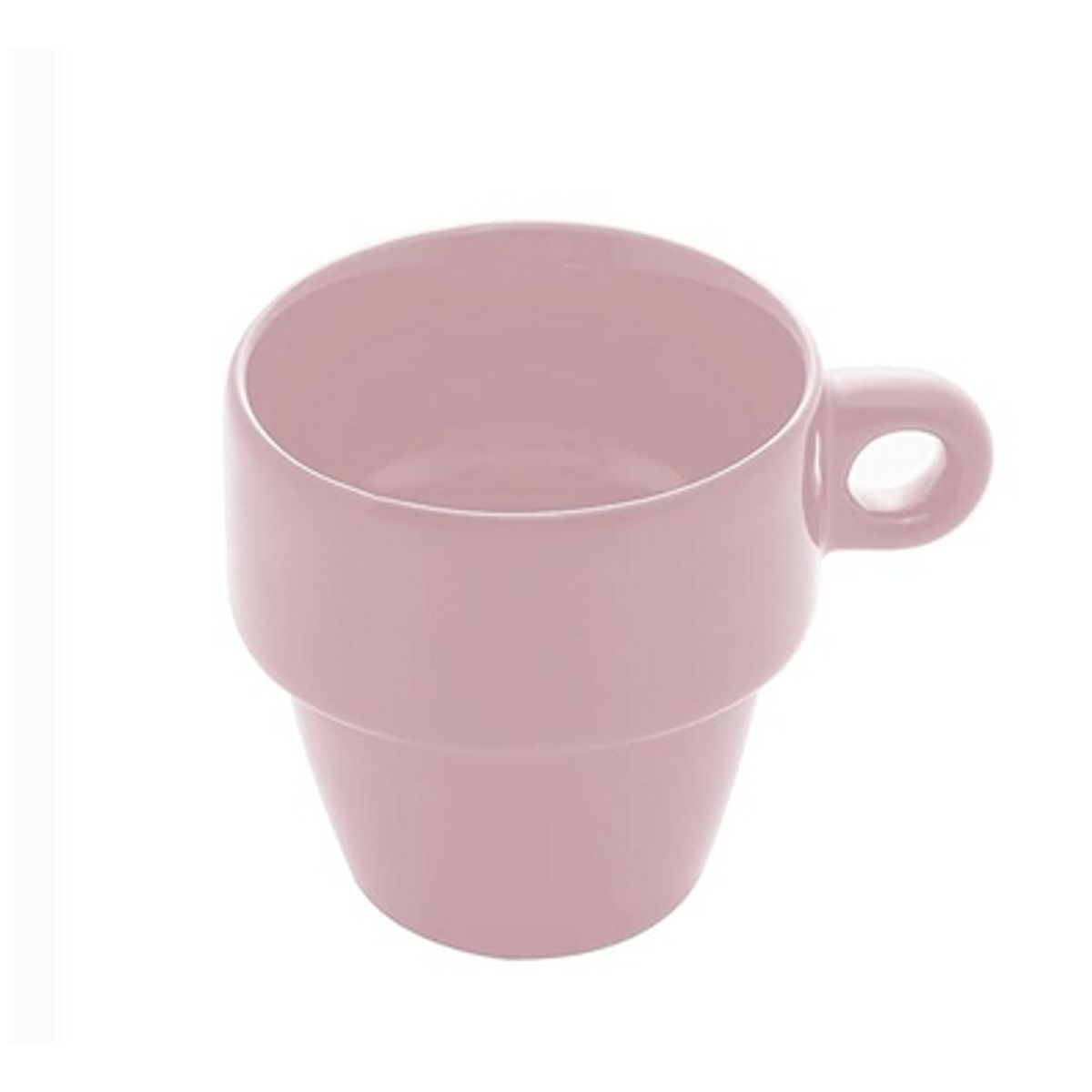 Xicara-De-Caf--Ceramica-Empilhavel-Rosa-90ml---Lyor-0