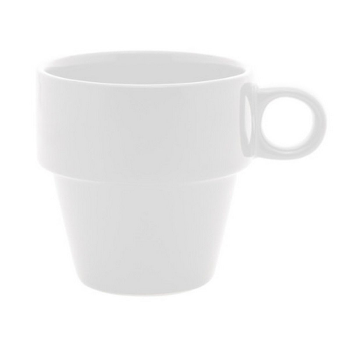 Xicara-De-Cafe-Ceramica-Empilhavel-Branca-90-Ml---Lyor-0