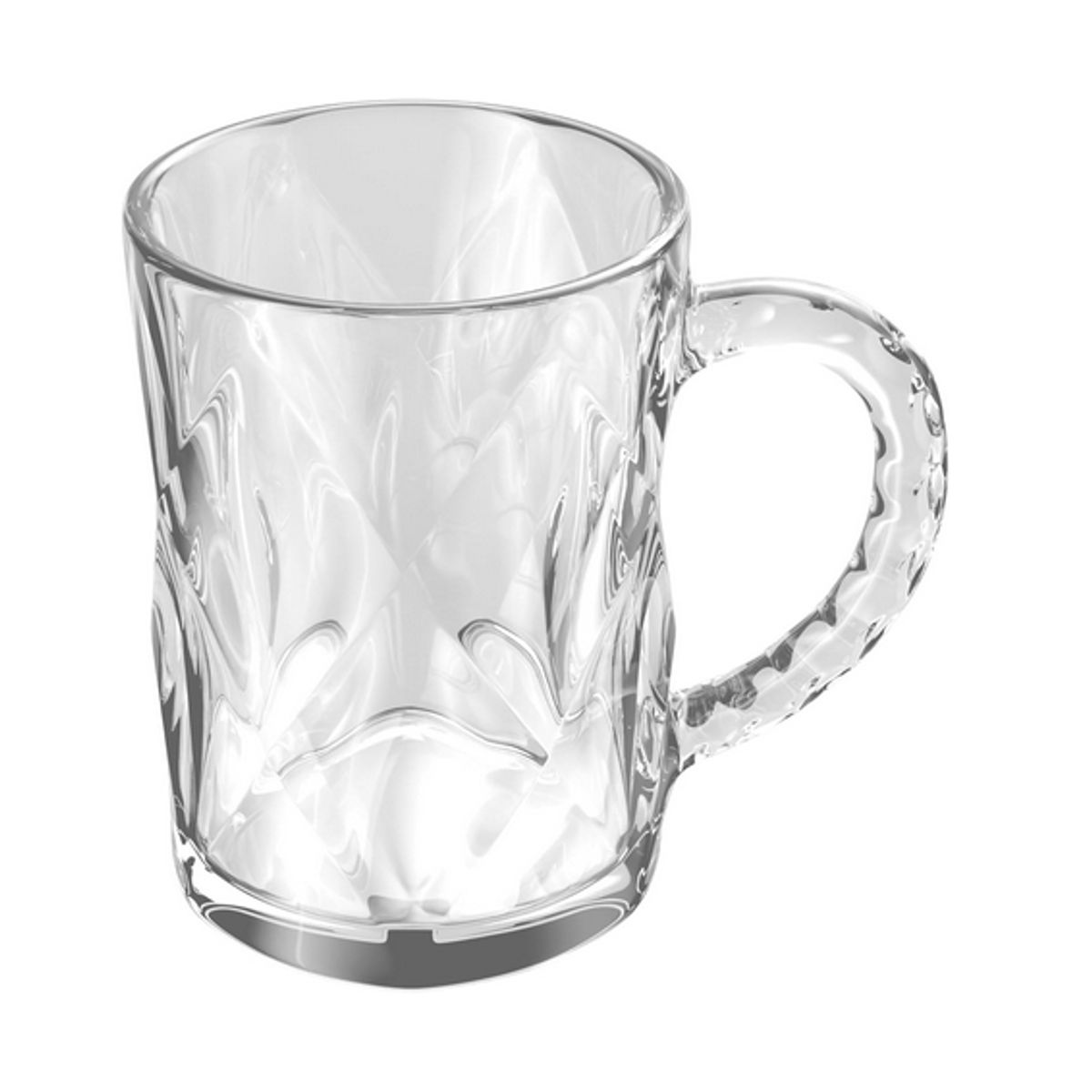 Caneca-Para-Cappuccino-De-Vidro-Diamond-170ml---Lyor-0