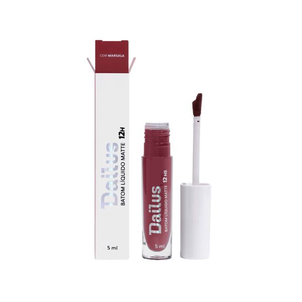 Batom-L-quido-Matte-12h-Marsala-5ml---Dailus-0