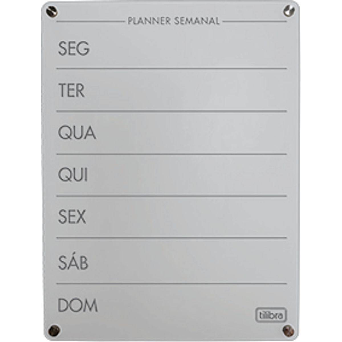 Quadro-Acr-lico-Transparente-Planner-Semanal-Com-4-Marcadores---Tilibra-0