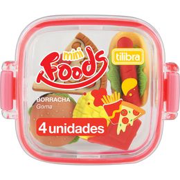 Borracha-Lancheira-Foods-Pote-Com-4-Unidades---Tilibra-0