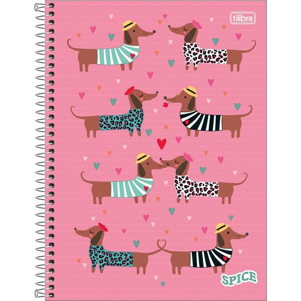Caderno-Espiral-Capa-Dura-Universit-rio-10-Mat-rias-Spice-Feminino-160-Folhas---Tilibra-0