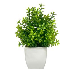 Vaso-Com-Planta-Folhagens-My-Garden-Branco-9x21-Plastico---Mai-Home-0