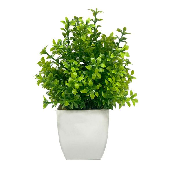 Vaso-Com-Planta-Folhagens-My-Garden-Branco-9x21-Plastico---Mai-Home-0