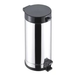 Lixeira-Inox-Com-Pedal-E-Recipiente-Pl-stico-Preta---Viel-0