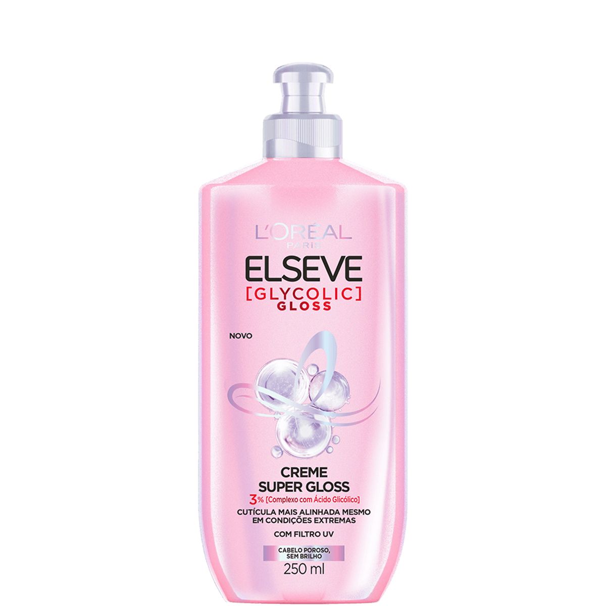 Creme-Para-Pentear-Elseve-250ml-Glycolic-Gloss-0