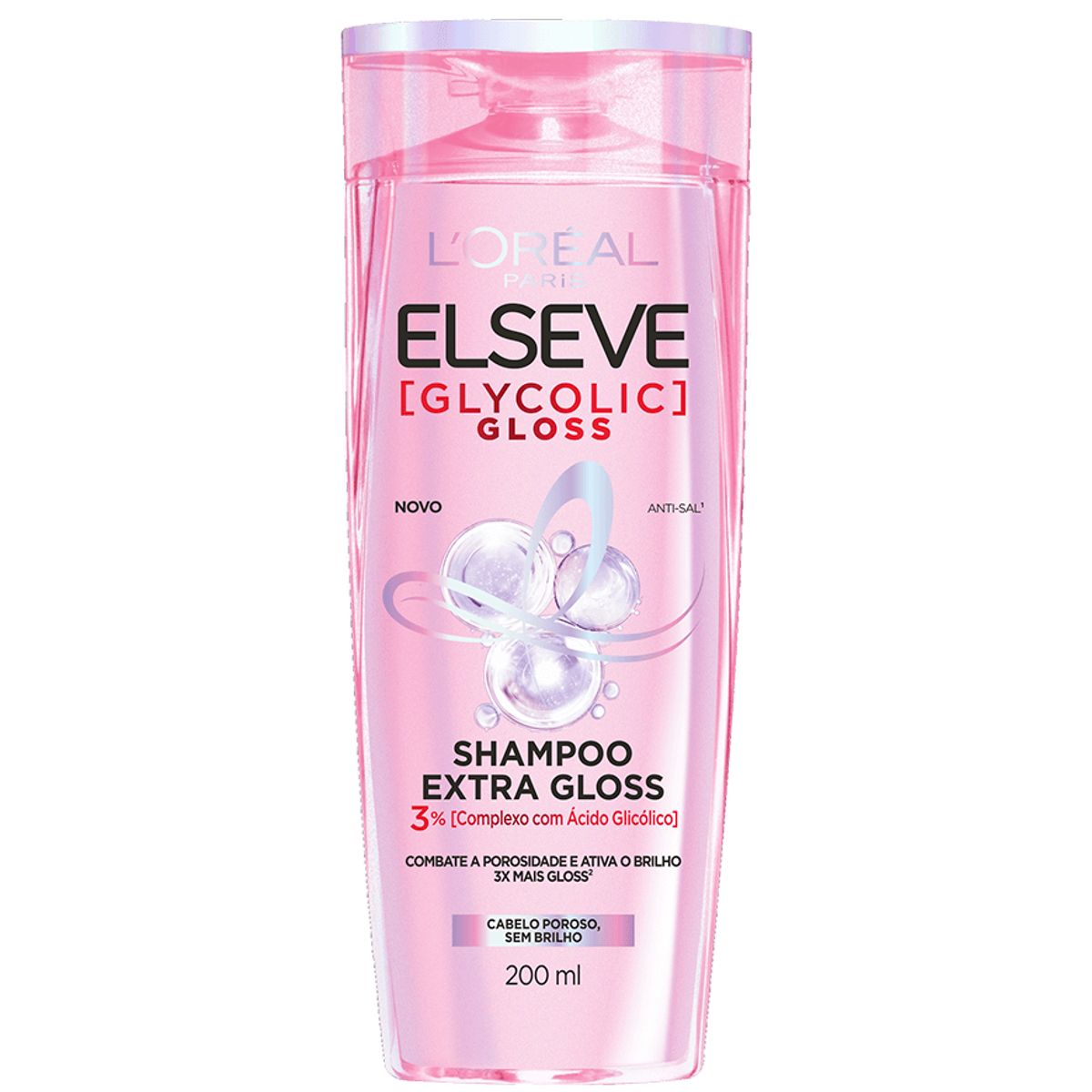 Shampoo-Elseve-200ml-Glycolic-Gloss-0