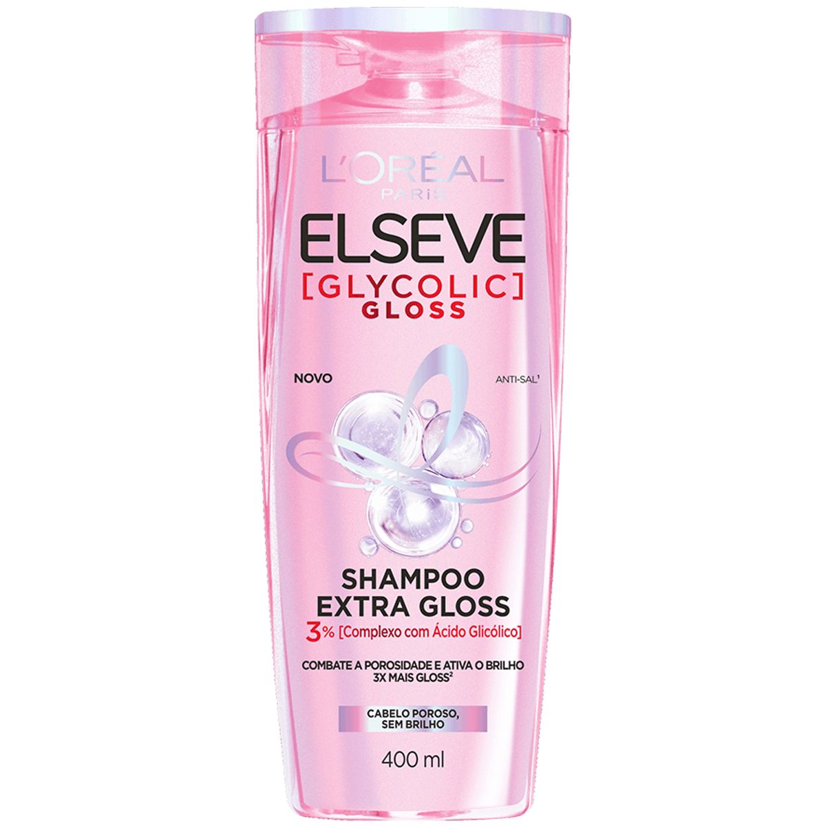 Shampoo-Elseve-400ml-Glycolic-Gloss-0