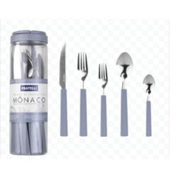 Conjunto-De-Talheres-Monaco-21-Pe-as-Cinza---Fratelli--------------------------------------------------------------------------------------------------0