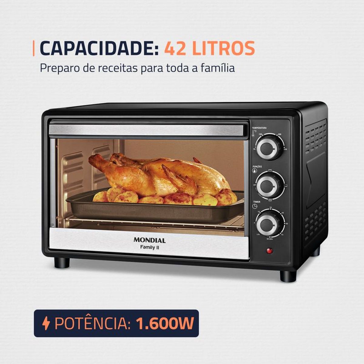 Forno-El-trico-42l-Family-Ii-Mondial-Preto-Inox-1600w-127v---Fr-42-------------------------------------------------------------------------------------2