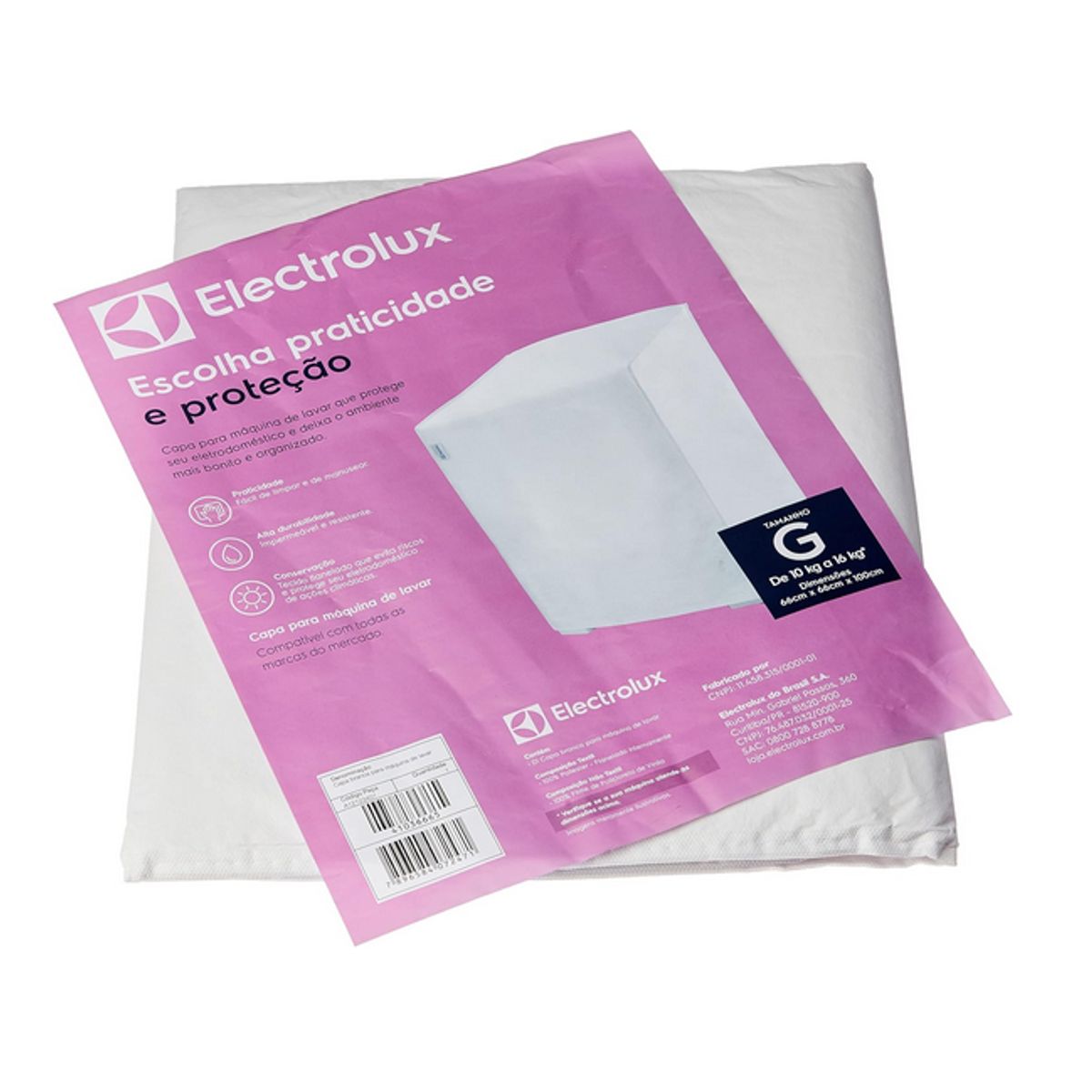 Capa-M-quina-De-Lavar-Tamanho-G-Branca---Electrolux----------------------------------------------------------------------------------------------------0