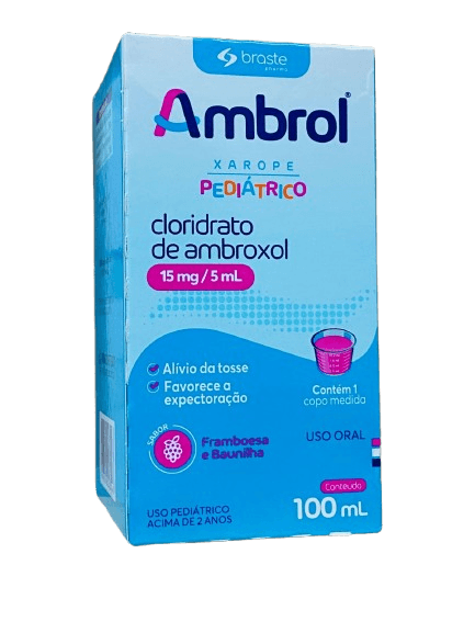 Ambrol 15mg 5ml Xarope Pediátrico 100ml | Grupo Formosa