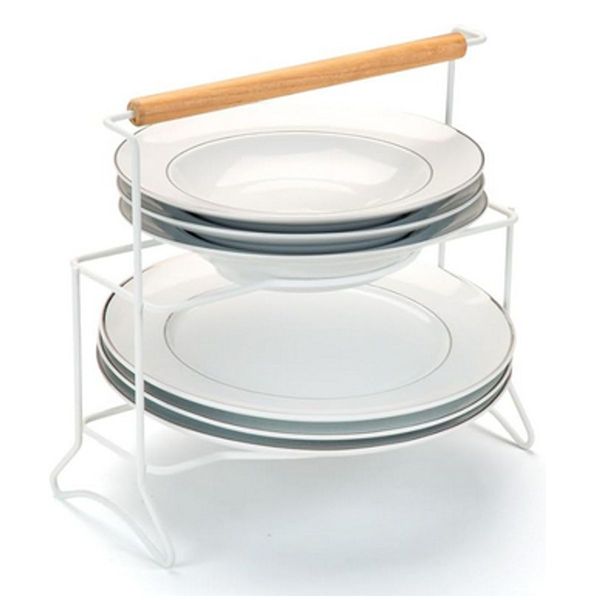 Suporte-Para-Pratos-Duplo-Branco-Eco-Design---Arthi----------------------------------------------------------------------------------------------------0