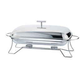 Rechaud Retangular De Inox 3 Litros - Mimostyle                                                                                                        0