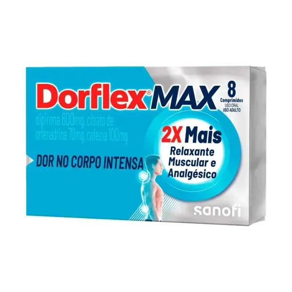DORFLEX MAX 8CPR | Grupo Formosa