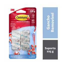 Mini Gancho Command Transparente - 3m 0