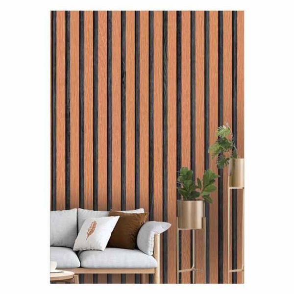 Papel Pared Ades Rolo 5m X 45cm Ripado Rio Home                                                                                                        0