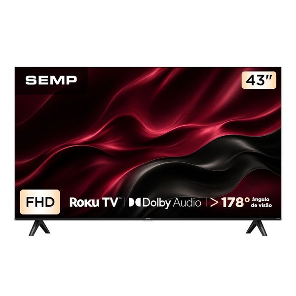 Smart Tv 43 Full Hd Roku 43s42r - Semp 0