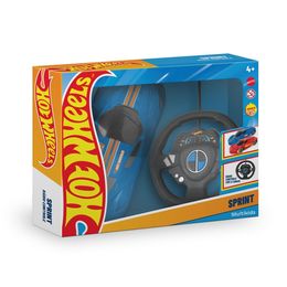 Carro Com Controle Remoto Hot Wheels Sprint 1 24 Rc Azul - Multikids                                                                                   0
