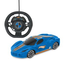 Carro Com Controle Remoto Hot Wheels Sprint 1 24 Rc Azul - Multikids                                                                                   1